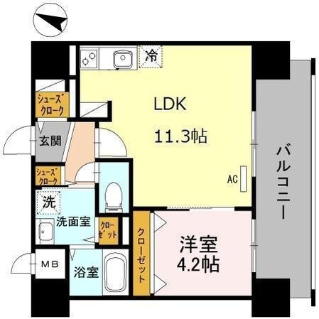 プリマクラッセの物件間取画像